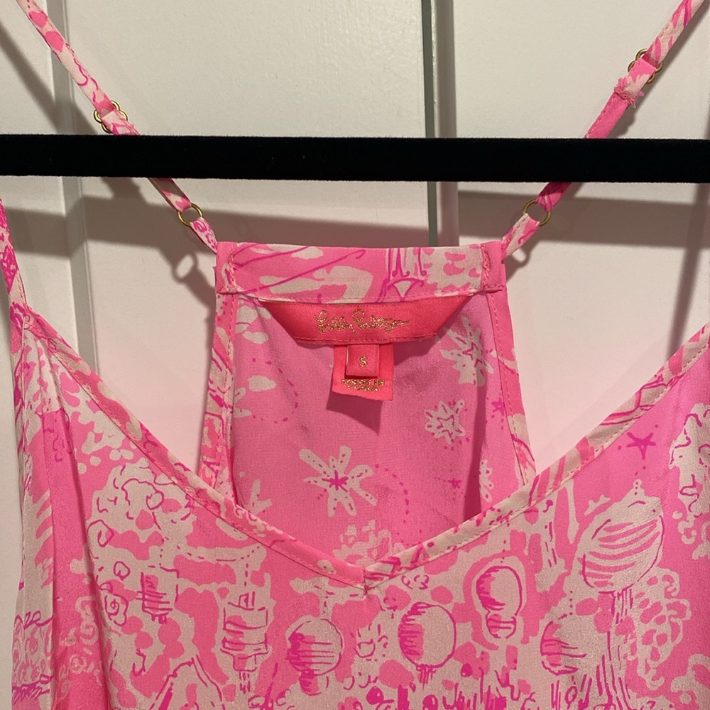 Lilly Pulitzer Silk Tank - Picture 2 of 5